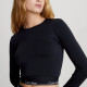 Calvin Klein Γυναικεία μακρυμάνικη μπλούζα Cropped Long Sleeve Gym T-shirt